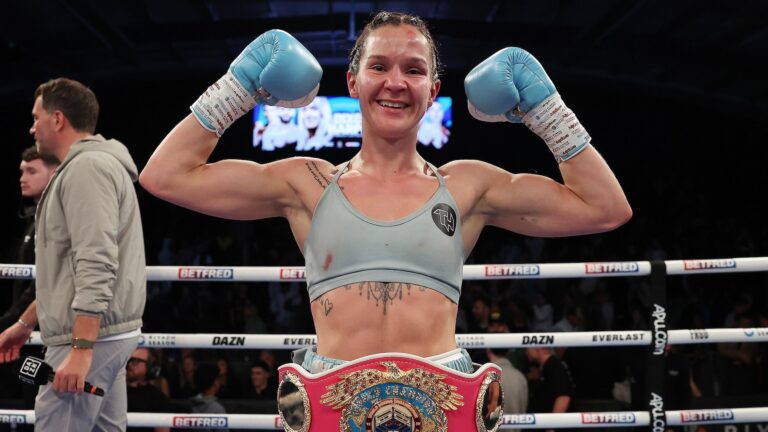 Terri Harper defeats Rhiannon Dixon to become world champion