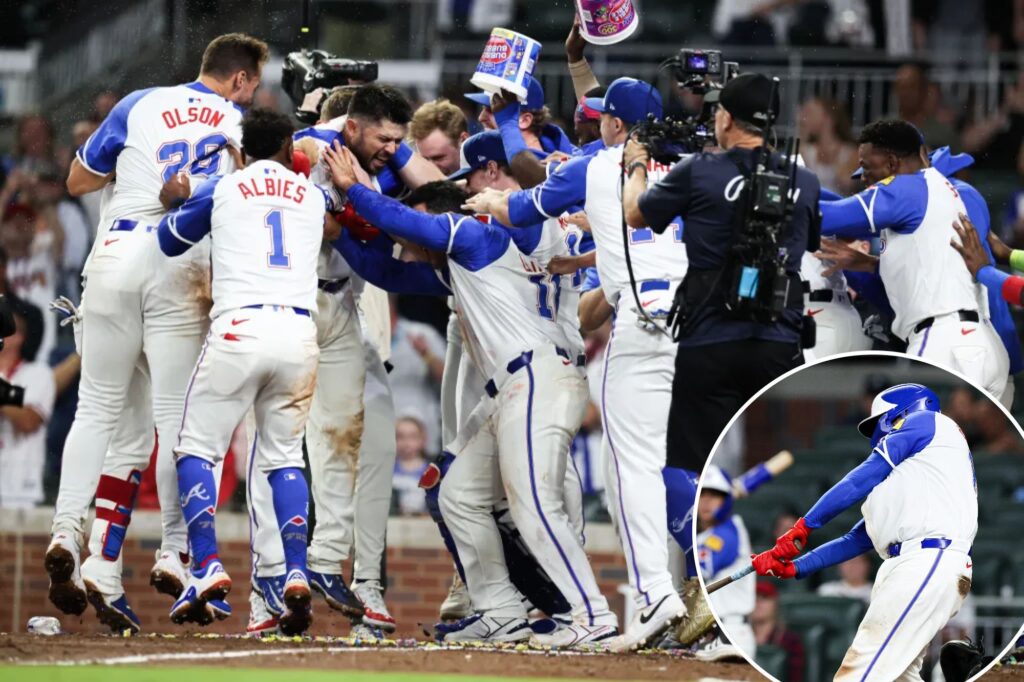 Travis d’Arnaud puts dent in Mets’ playoff hopes with walk-off homer in Braves’ win