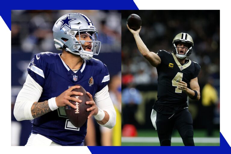 What do tickets cost to see the Cowboys-Saints at AT&T Stadium?