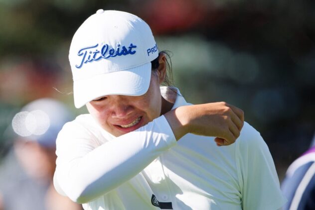 Why this 18-year-old Chinese phenom had tears before and after winning her first Epson Tour event