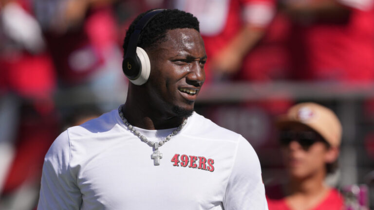 49ers get positive update on Deebo Samuel, wide receiver's status for Week 8 still unclear