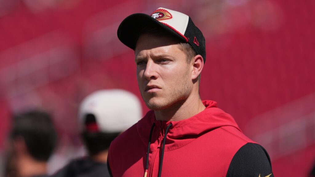 49ers GM: Christian McCaffrey (Achilles) could return to practice Monday