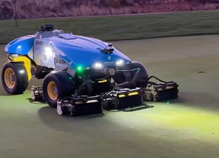 A PGA Tour first: There are robot mowers at Black Desert Championship