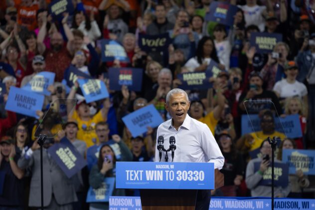 Barack Obama, Introduced by Eminem, Raps “Lose Yourself” at Kamala Harris Rally in Detroit: Watch