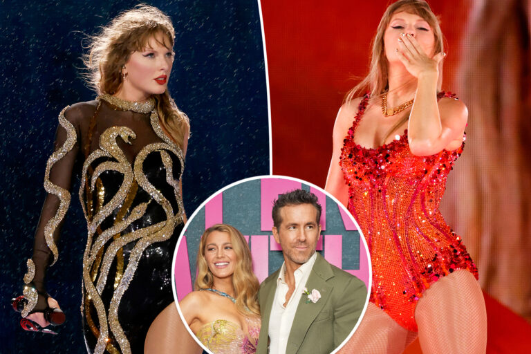 Blake Lively and Ryan Reynolds spotted at Taylor Swift’s Eras Tour show in New Orleans