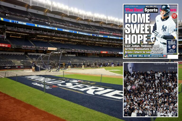 Bronx ready to roar as World Series finally returns to Yankee Stadium