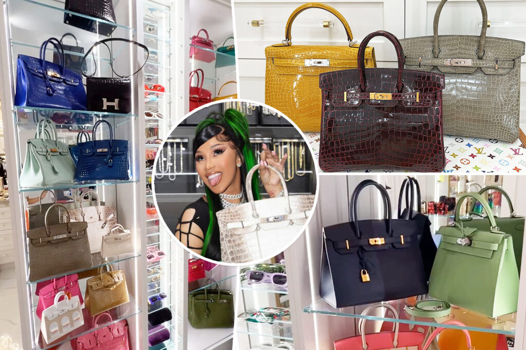 Cardi B shows off her insane Hermès bag collection worth upwards of $2 million