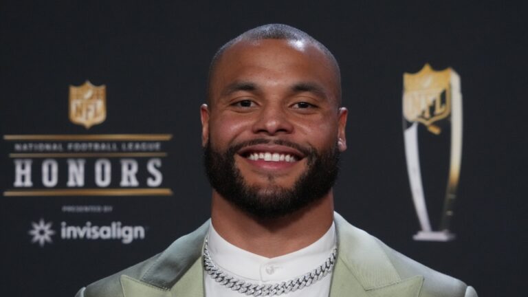 Dak Prescott reveals he used fake golf ball in marriage proposal