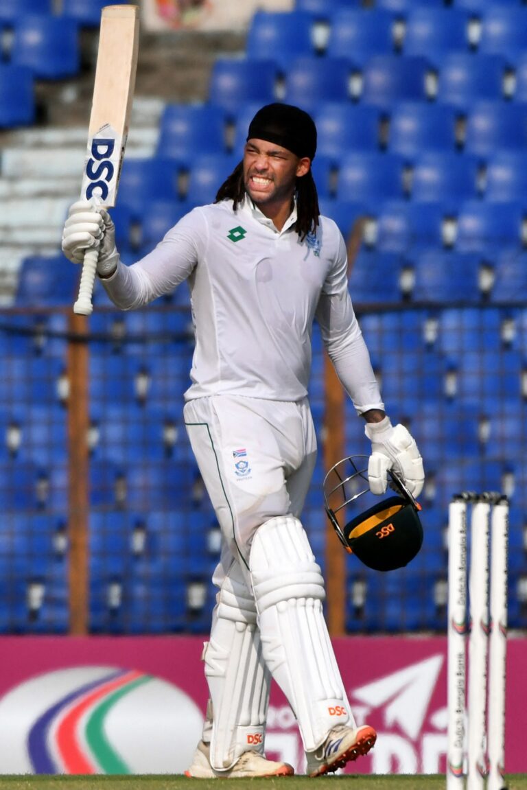 De Zorzi and Stubbs hit maiden tons to make it South Africa's day