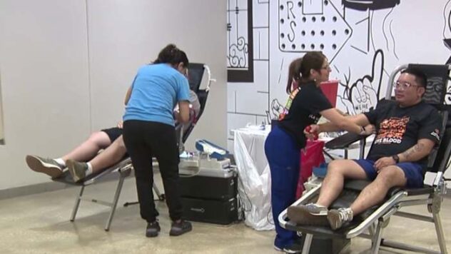 Donate blood and get a free ticket to a Spurs Game