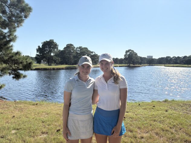 Family affair: Twins sisters reunite as competitors in a 'most fun' round at Golfweek October Classic