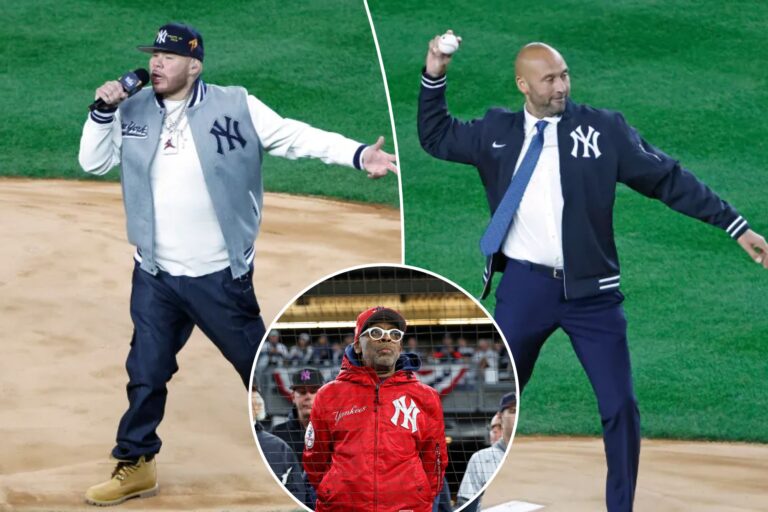 Fat Joe leads host of New York legends rooting on Yankees at Game 3