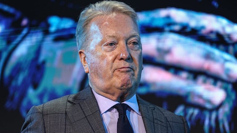 Frank Warren says he threatened to push rival promoter off stage