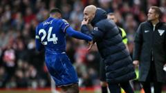 'He needs to make an effort' - Maresca criticises captain James