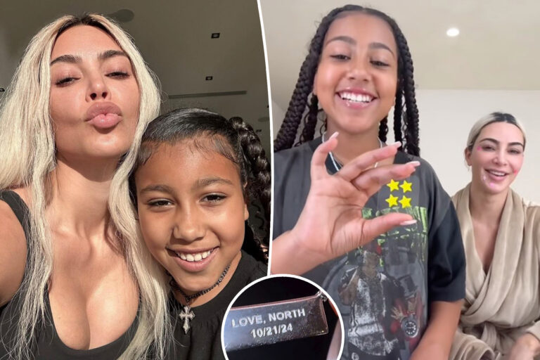 Kim Kardashian’s questionably engraved necklace from daughter North West likely cost a whopping $20K