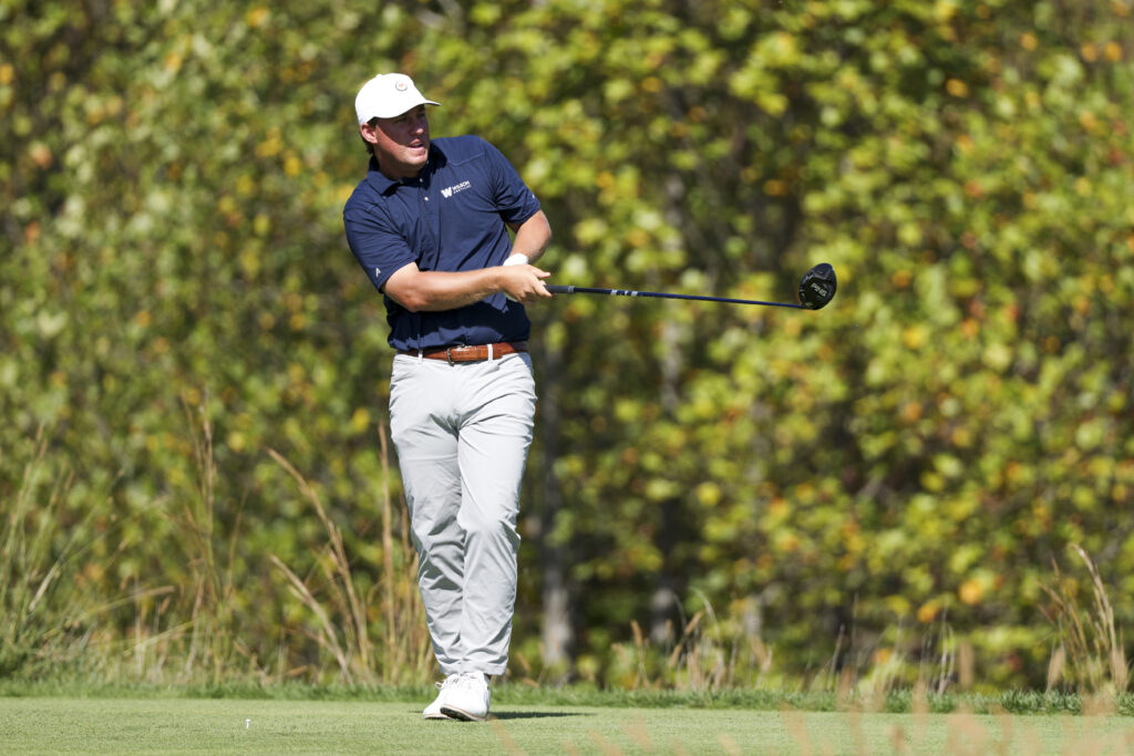 Korn Ferry Tour Championship: Zach Bauchou moves into top 30, Sam Bennett falls out with 36 holes left