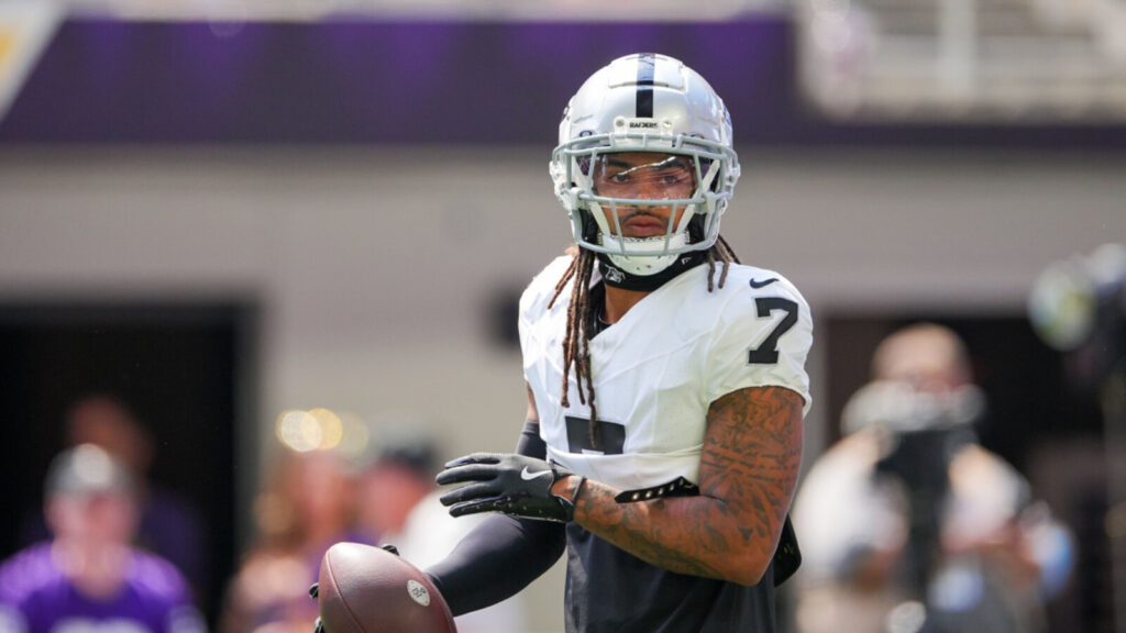 Las Vegas Raiders safety Tre'Von Moehrig has a souvenir after loss to Chiefs that he'll keep for a while