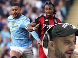 Man City captain Kyle Walker breaks his silence after losing sprint race with Fulham speedster Adama Traore