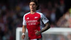 'Never give up' - Calafiori's journey from big injury to Premier League