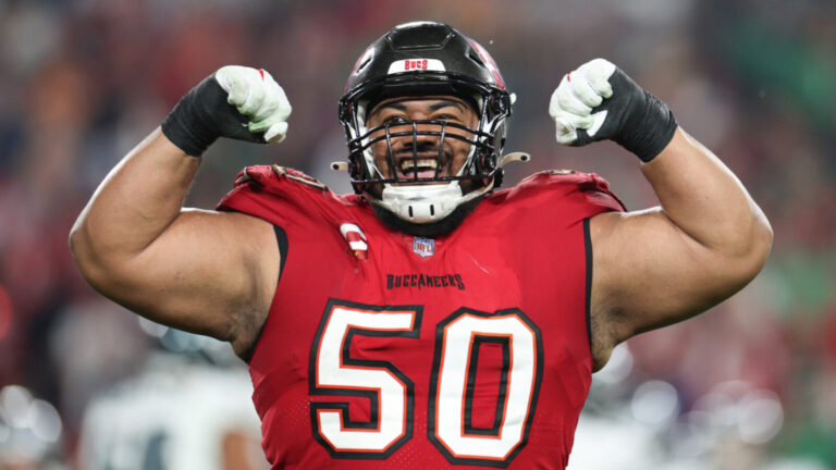 NFL punishes Vita Vea for 'violent gesture' ahead of Week 6 matchup against the Saints