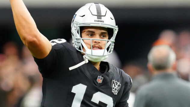 Raiders HC had simple message for new starting QB Aidan O’Connell
