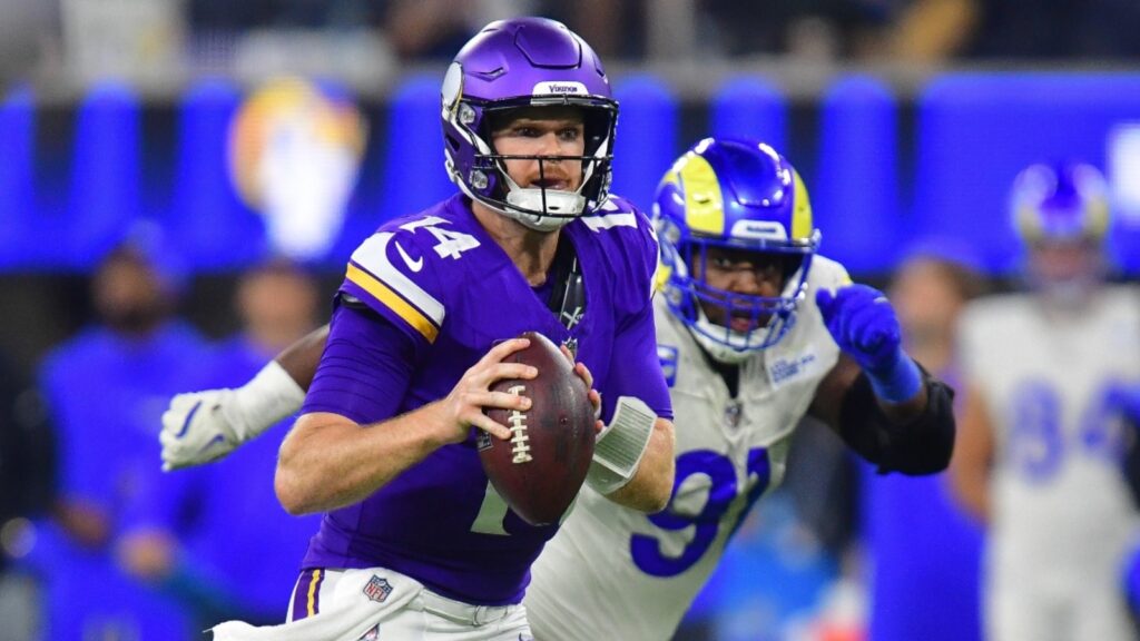 Rams-Vikings referee addresses controversial missed face mask penalty on Sam Darnold