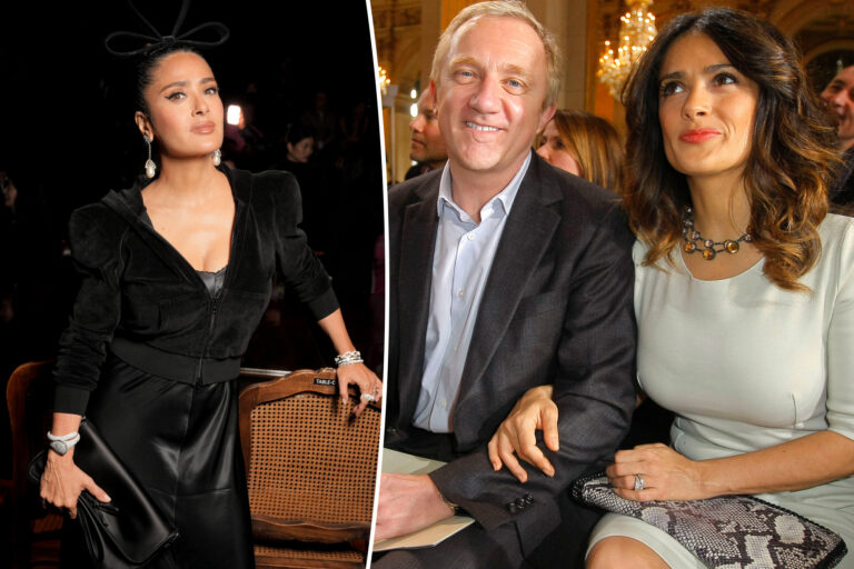 Salma Hayek says she feels ‘pressure’ to earn money despite not having a prenup with billionaire husband