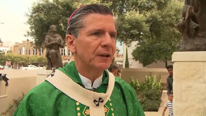 San Antonio archbishop hospitalized, undergoing evaluation