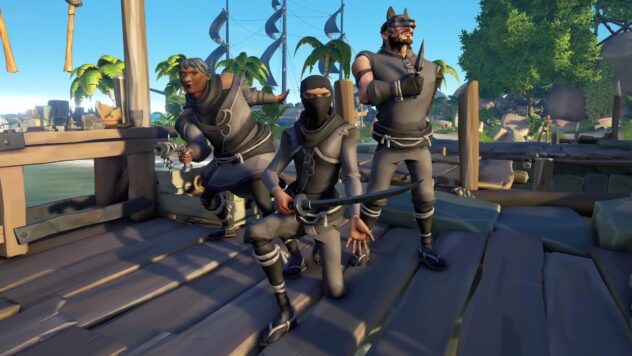 Sea of Thieves' stealthy Season 14 grapple-guns toward October release