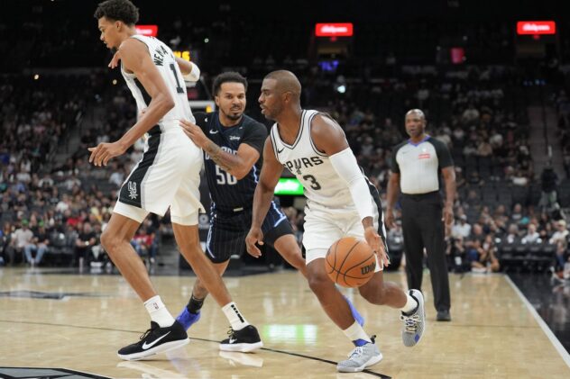 Spurs start slow, come back to beat the Magic in Chris Paul’s debut