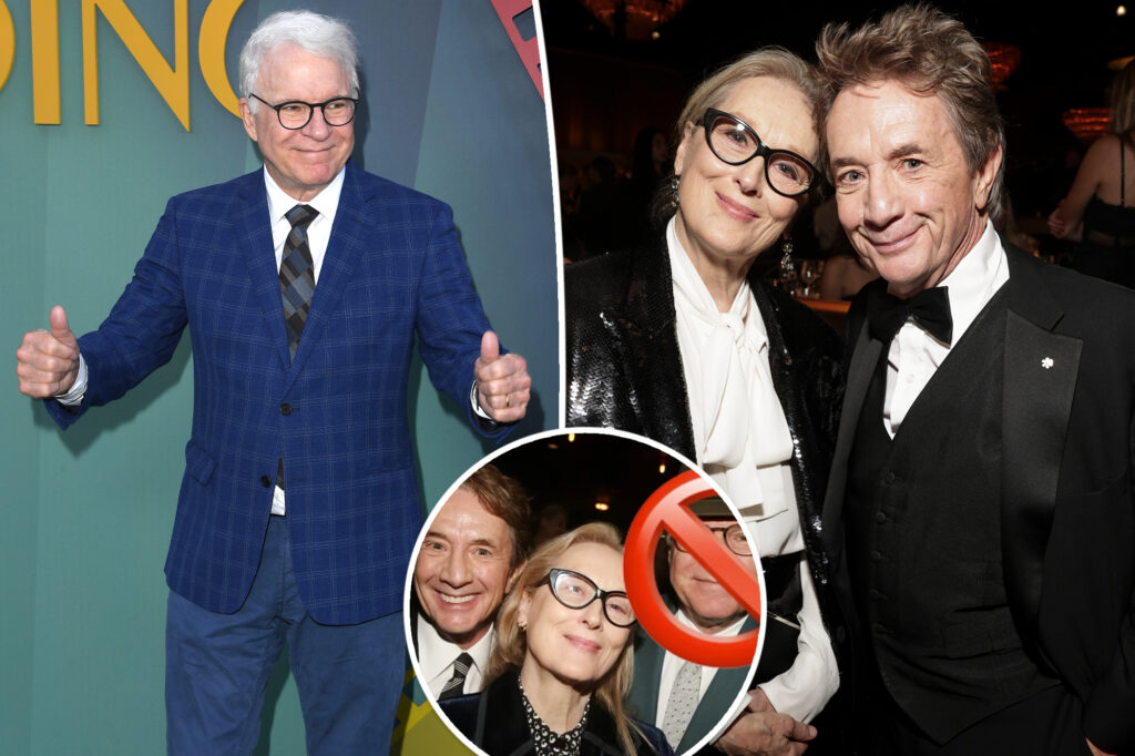 Steve Martin reacts to Meryl Streep and Martin Short dating rumors with cryptic post