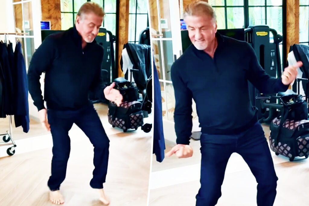 Sylvester Stallone awkwardly dances to Motown song — and fans can’t get enough: ‘Smooth operator’