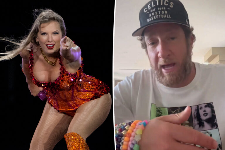Taylor Swift thanks Dave Portnoy for ‘having her back’ in handwritten letter delivered by her brother at Eras Tour