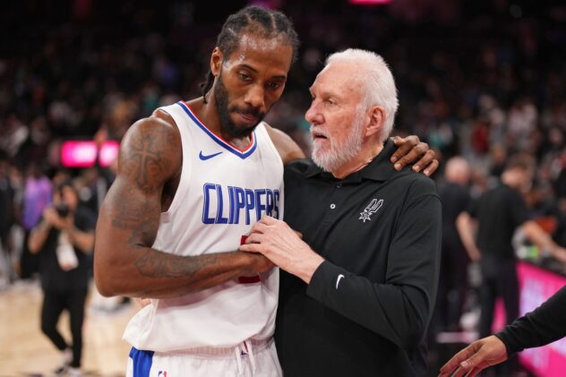 The Clippers were tampering with Kawhi Leonard while he was still with the Spurs, per lawsuit