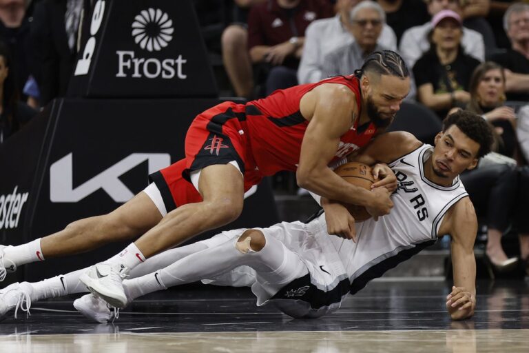 Things get chippy in the Spurs win against the Rockets