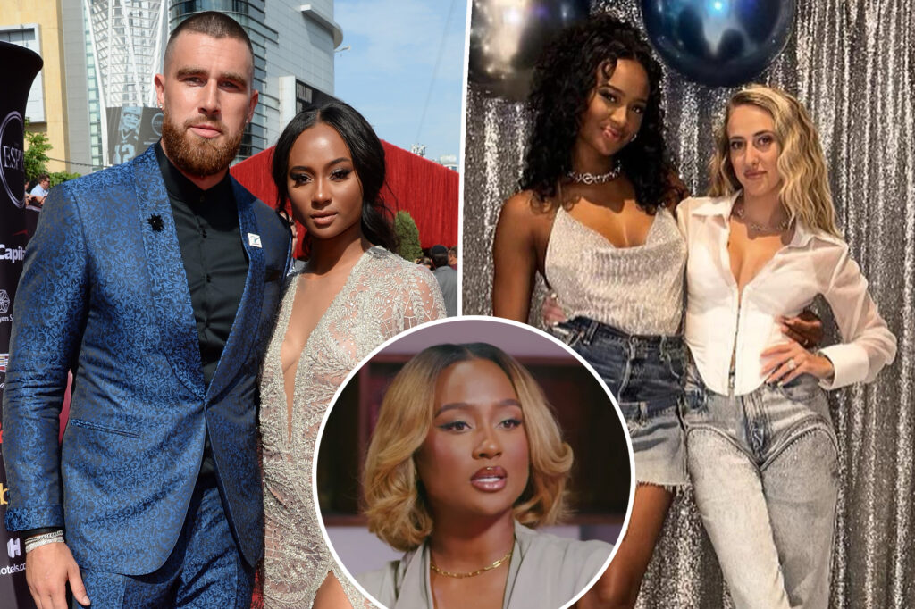 Travis Kelce’s ex Kayla Nicole uncomfortably addresses fallout with former BFF Brittany Mahomes: We were ‘like family’