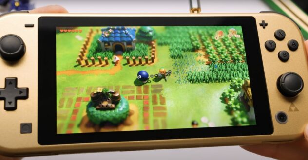 'Ultimate' Zelda Switch Lite Comes With OLED Screen And Hall Effect Joysticks