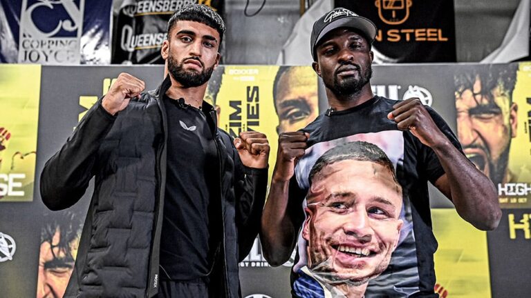 Who is on the Adam Azim vs. Ohara Davies undercard?