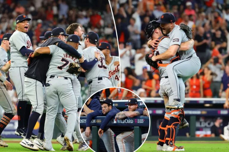 Yankee-killer Astros get swept out of MLB playoffs by upstart Tigers