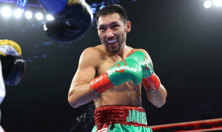 Zhanibek Alimkhanuly knocks out Andrei Mikhailovich in nine