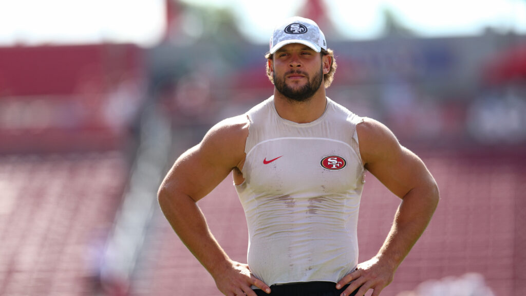 49ers emerge from Buccaneers game relatively healthy; Updates on Nick Bosa, Charvarius Ward