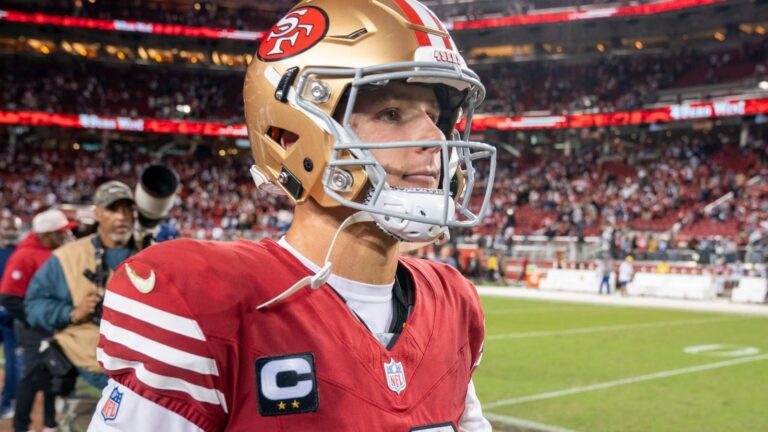 49ers Franchise Quarterback Brock Purdy Out vs. Packers