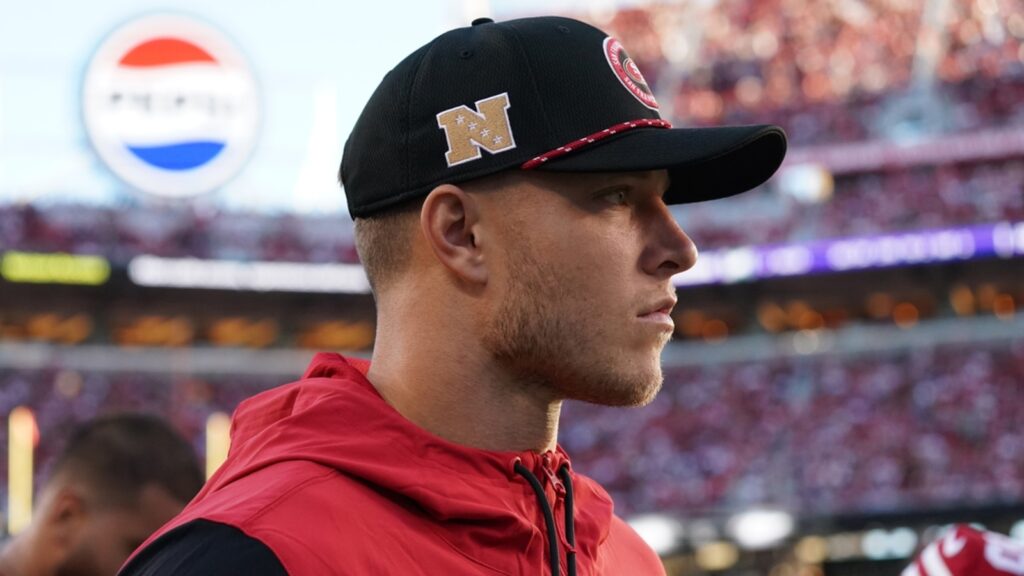 49ers star RB Christian McCaffrey questionable, will come off IR
