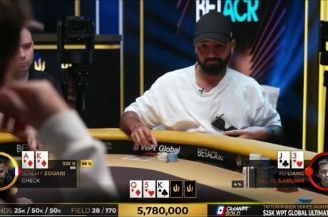"Absolutely Violent Bursting of the Bubble" in $25k Triton Poker Event