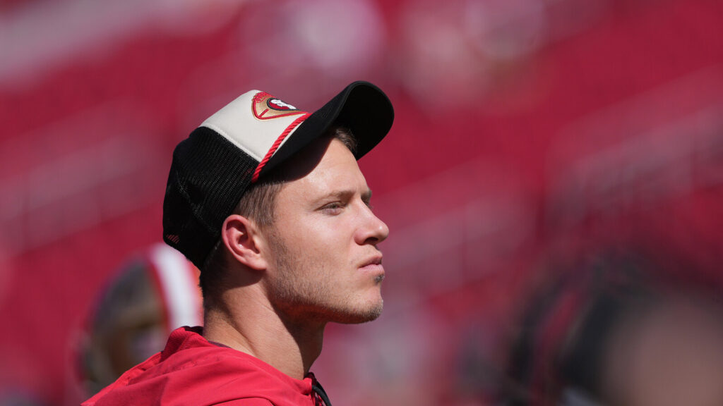 'All signs point to him playing': What McCaffrey told Sherman about 49ers-Buccaneers game status