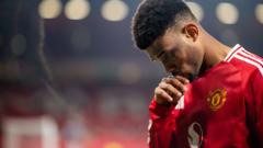 Amad motivated by stint as sub, says Van Nistelrooy