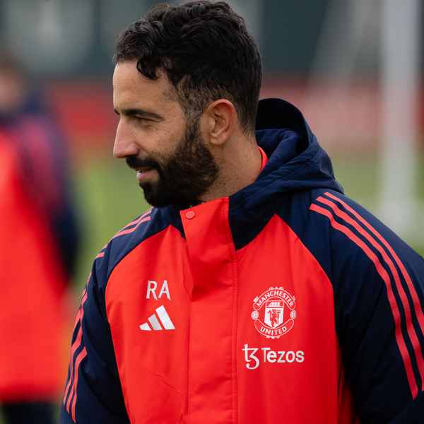 Amorim takes first training session