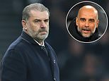 Ange Postecoglou admits pressure will be on him if Tottenham's results do not improve by Christmas - with his side languishing in 10th ahead of Man City game