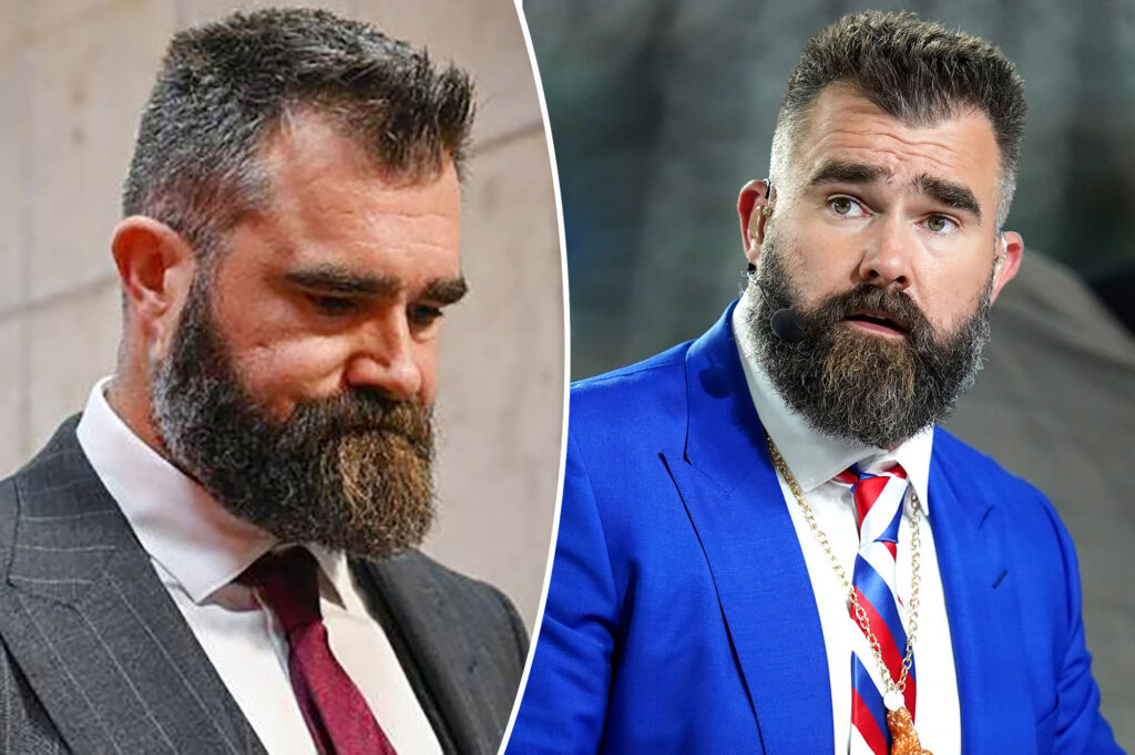 Autograph seeker snaps at Jason Kelce in wild confrontation outside Jimmy Kimmel studio: ‘F–king guy’