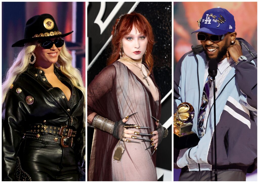 Beyoncé, Chappell Roan, and Kendrick Lamar Nominated for Song of the Year at 2025 Grammys